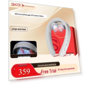 Smart Pulse Neck Massager with Heat — Muscle Stimulators, SKG