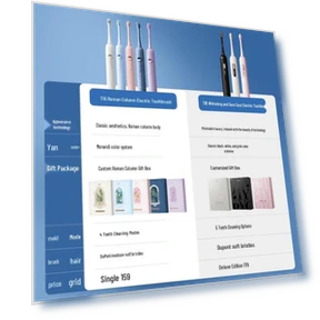 Smart Sonic Electric Toothbrush for Couples — Rotating Electric Toothbrushes, Apiyoo