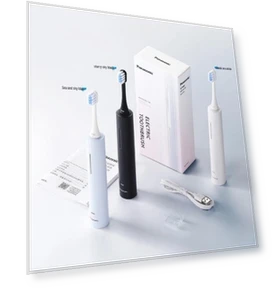 Smart Sonic Electric Toothbrush with Slide Screen — Rotating Electric Toothbrushes, Panasonic