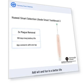 Smart Sonic Electric Toothbrush — Ultrasonic, Huawei