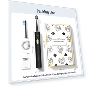 Smart Sonic Electric Toothbrush — Rotating Electric Toothbrushes, Midea