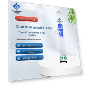 Smart Voice Ultrasonic Height and Weight Scale — Body Composition Analysis, SHANGHE