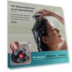 Smart Waterproof Head Massager — Head Relaxation Tools, Philips