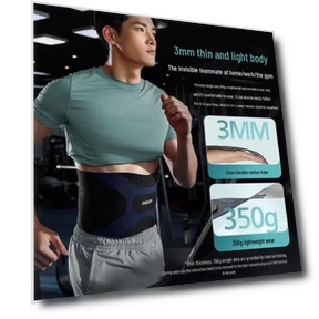 Smart Wireless EMS Waist Massager Belt — Waist Trimmers, Philips