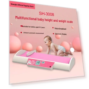 Ultrasonic Smart Baby Height and Weight Scale — Baby Scales, SHANGHE