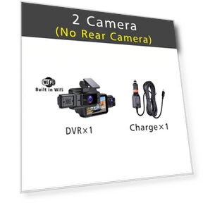 2/3 Channel Car Dash Cam with Rear Camera — Rearview Cameras for Cars, LIAESMART