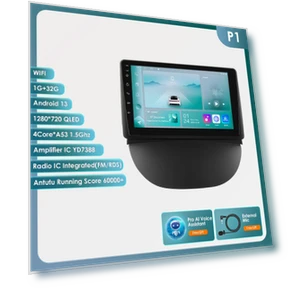 Car Multimedia System with CarPlay and Android Auto — In-Dash, Hizpo