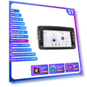 CarPlay Android Auto Car Radio — In-Dash, Hizpo