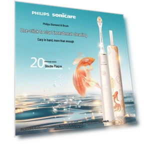 DiamondClean AI Sonic Electric Toothbrush — Rotating Electric Toothbrushes, Philips