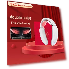 Double Care Smart Neck Massager Gift Set — Muscle Stimulators, SKG