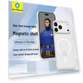Magnetic AI Button Case — Bumpers, Blue Gorilla