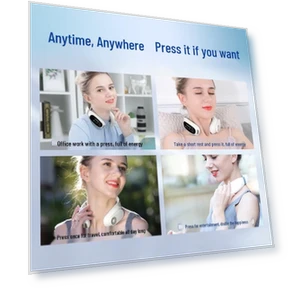 Rechargeable Neck Massager — Muscle Stimulators, Hezheng