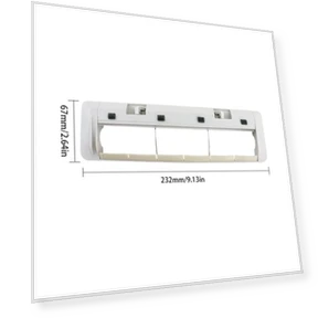 Replacement Main Brush Cover — Brushes, Dreame