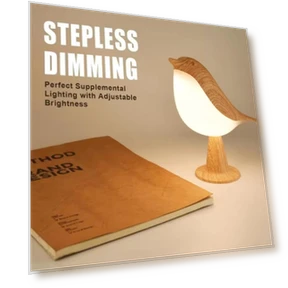 Small Desk Lamp with Touch Sensor and Aroma Diffuser — Night Lights, Yayingda