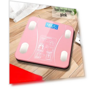 Smart Bluetooth Body Fat Scale — Body Composition Analysis, Jinmiao