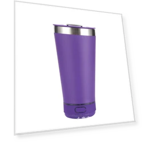 Smart Bluetooth Speaker Car Cup Holder with Bottle Opener and Stainless Steel Thermos — Portable Audio, Aura Living