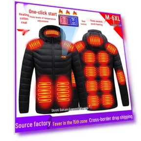 Smart Cotton Jacket with Heating — Electric Throws, UrbanEdge