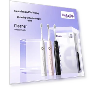 Smart Couple Electric Toothbrush Set — Sonic Electric Toothbrushes, Shuke