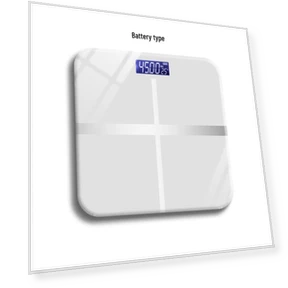 Smart Digital Body Weight Scale — Weight Management Tools, Zixiu