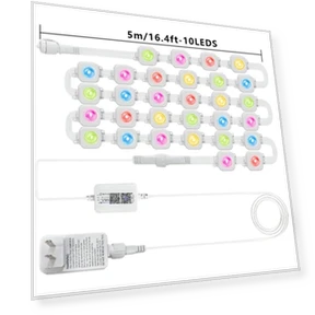 Smart Eaves Lights — LED Strips, Mellow Home