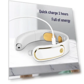 Smart Electric Pulse Neck Massager — Rehabilitation & Therapy Equipment, DE