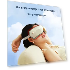 Smart Eye Massager with Heat, Bluetooth Music & Airbag Massage — Pillows, Hezheng