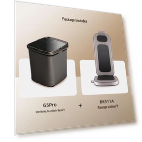 Smart Foot Spa Massager with Sterilization — Foot Baths & Spas, Beici