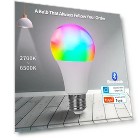 Smart LED Light Bulb — LED, Tuya