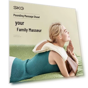 Smart Neck Massager with Heat and Pulse — Back Relief Solutions, SKG