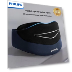 Smart Neck Massager with Heat and Pulse — Muscle Stimulators, Philips