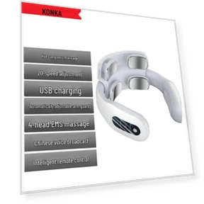 Smart Neck Massager — Back Relief Solutions, Konka