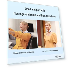 Smart Neck Massager — Rehabilitation & Therapy Equipment, SKG