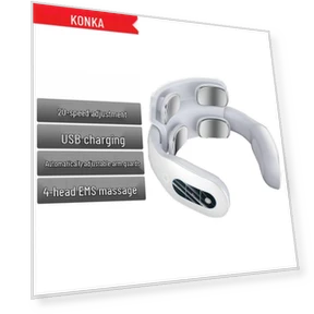 Smart Neck Massager — Magnetic Therapy, Konka