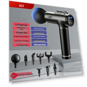 Smart Percussion Massage Gun — Back Relief Solutions, AUX