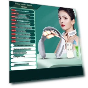 Smart Portable Neck Massager — Rehabilitation & Therapy Equipment, Kangzuo