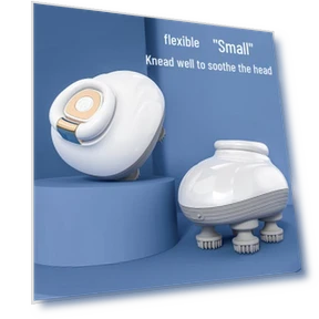 Smart Portable Scalp and Body Massager with Heat — Head Relaxation Tools, Enlluean