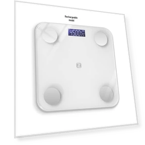 Smart Rechargeable Body Fat Scale — Body Composition Analysis, Zixiu