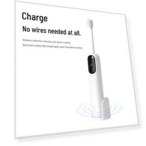 Smart Visual Display Sonic Electric Toothbrush — Ultrasonic, BAIR