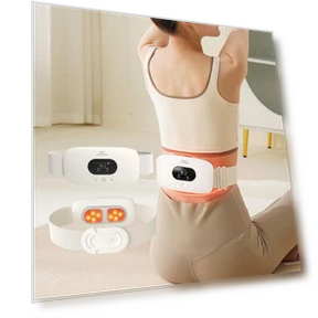 Smart Waist and Abdomen Massager — Rehabilitation & Therapy Equipment, Hezheng