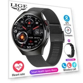 Smart Watch with Full Touch Screen — Smartwatches, LIGE