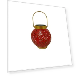 Solar Hanging Lantern Large Outdoor Lighting — Outdoor Torches, NobleRot