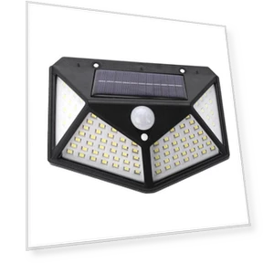 Solar Motion Sensor Wall Light — Outdoor Security & Flood Lighting, YJMP Super Lighting