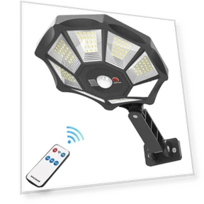 Solar Street Wall Light — Outdoor Security & Flood Lighting, Aura Living