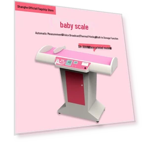 Ultrasonic Smart Baby Height and Weight Scale — Physician Scales, SHANGHE