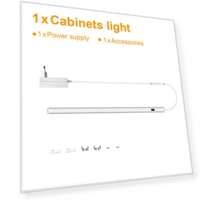 Under Cabinet Sensor LED Lighting Kit — Under-Cabinet Mounts, COOKING-MALL