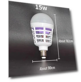 2-in-1 LED Mosquito Lamp with E27 Screw Base — Lighting Solutions, Apeyron