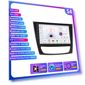 Android Car Radio with CarPlay and Android Auto — Stereo Receivers, OSSURET