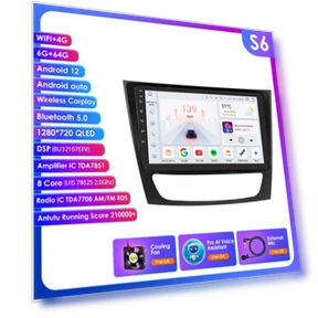 Android Car Radio with CarPlay — In-Dash, OSSURET