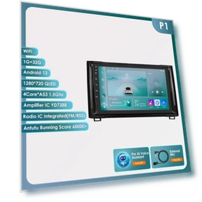 Android Car Radio with Navigation and Wireless CarPlay — In-Dash, Hizpo