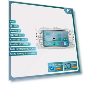 Android Smart FM Car Radio — In-Dash, OSSURET